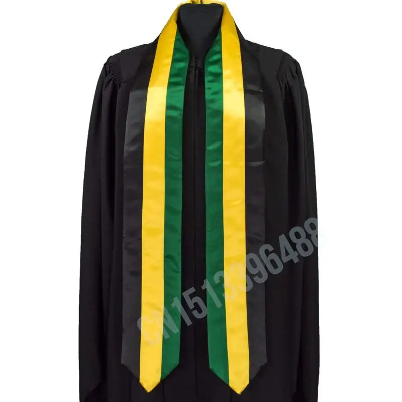 Jamaica Flag Graduation Scarf
