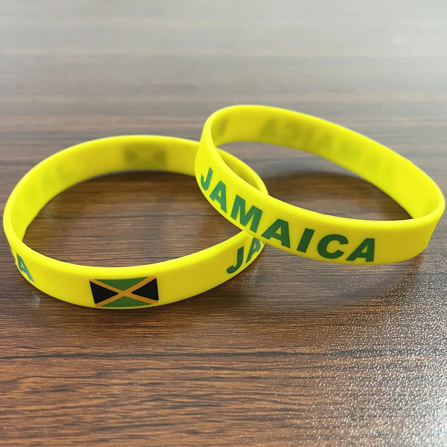 Jamaica Silicone 2pcs Bracelets
