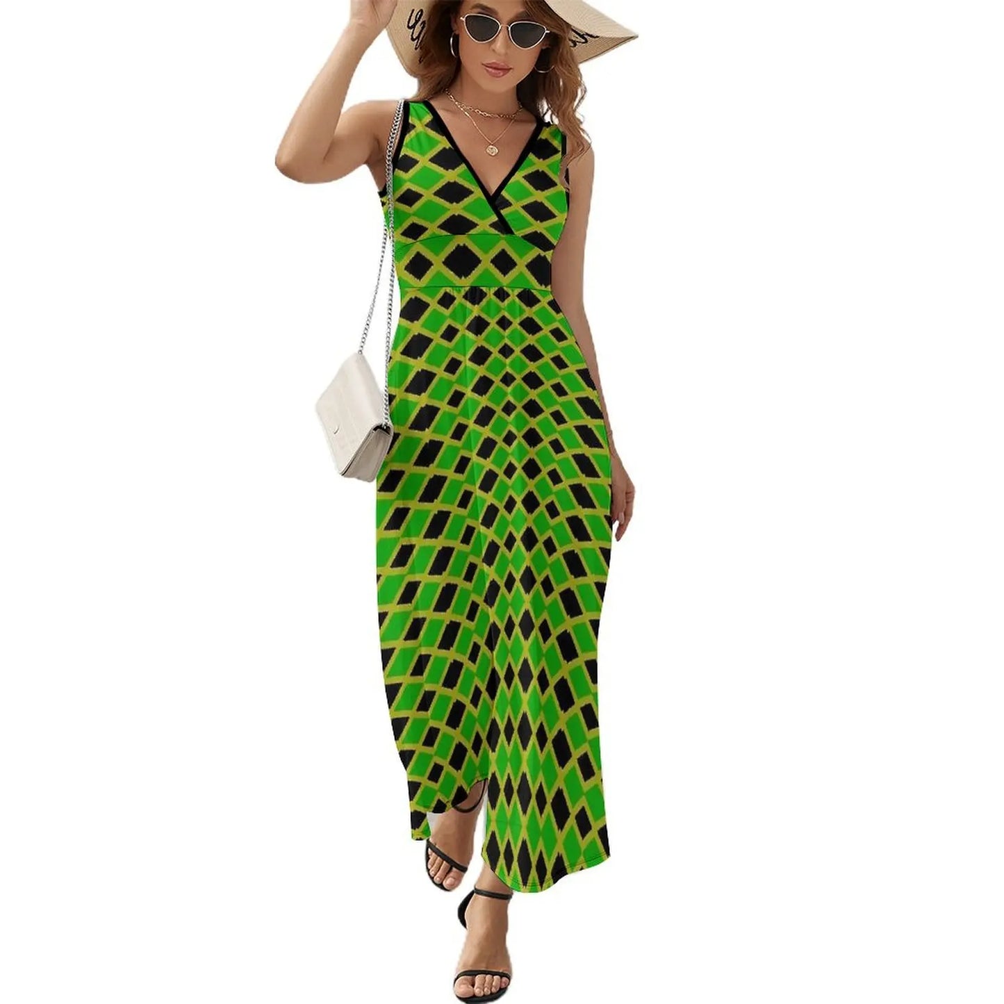 Jamaican Cute Stripes Dress