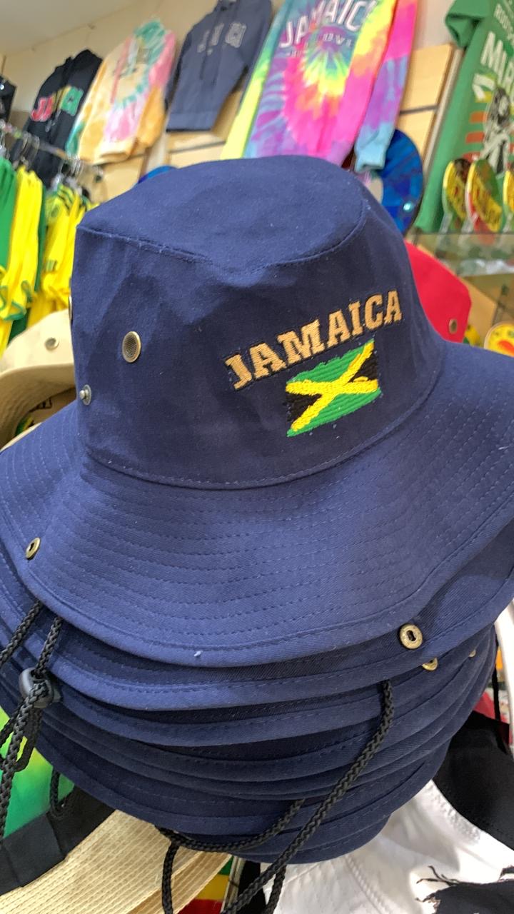 Jamaica Flag String Bucket Hat