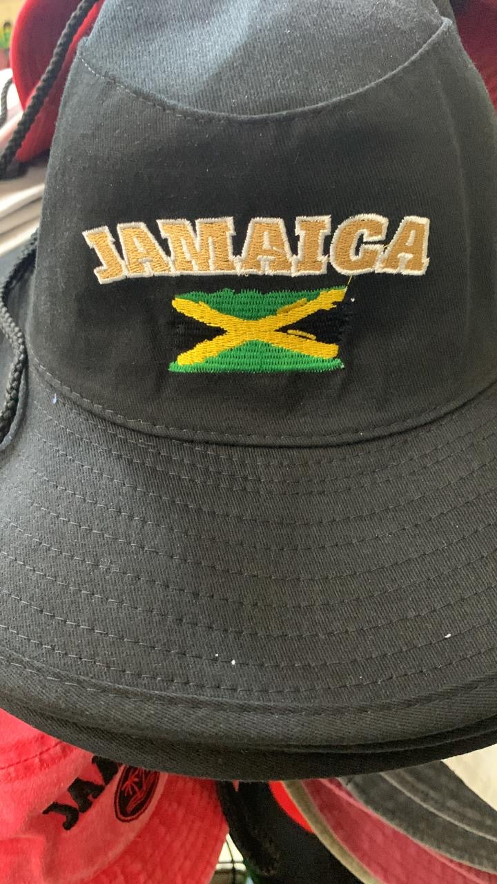 Jamaica Flag String Bucket Hat