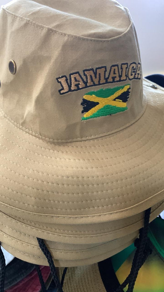 Jamaica Flag String Bucket Hat