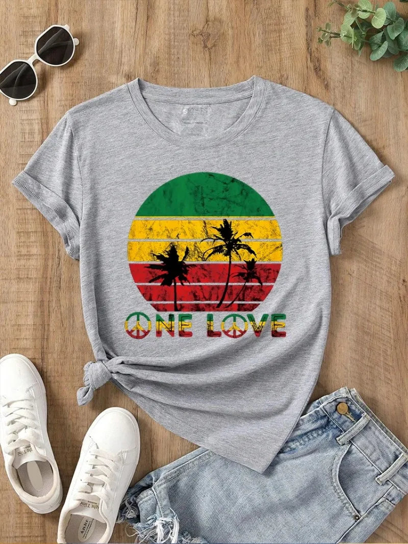 Reggae One Love Tops