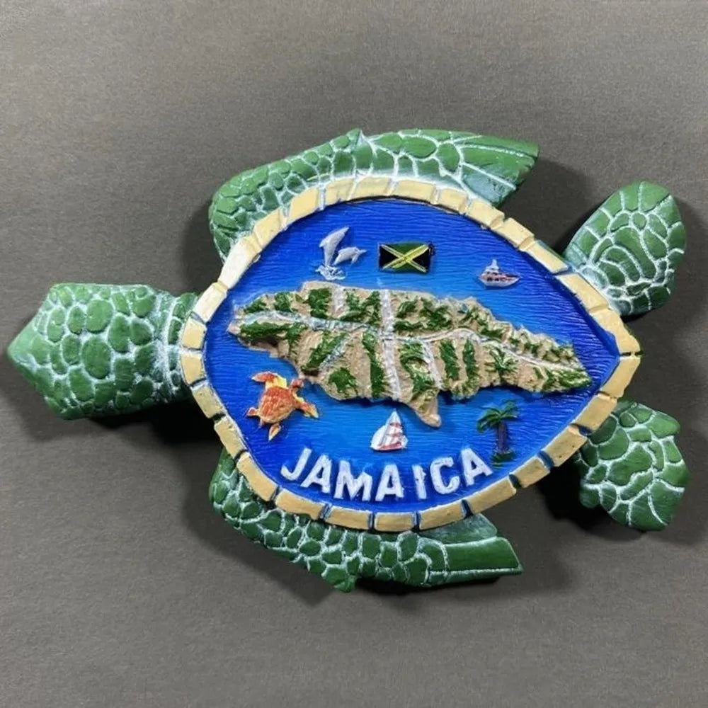 Jamaica 3D Fridge Magnets