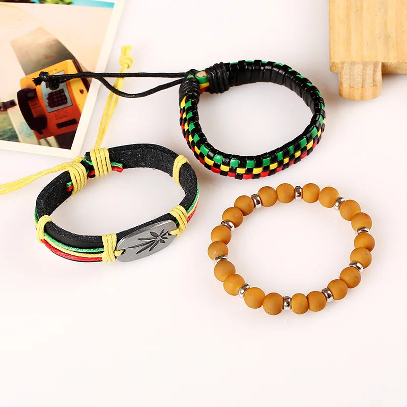 Jamaica Leather Bracelet Gift