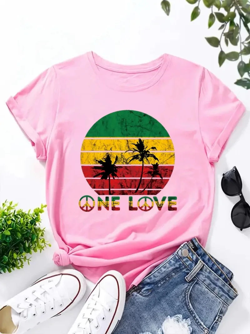 Reggae One Love Tops