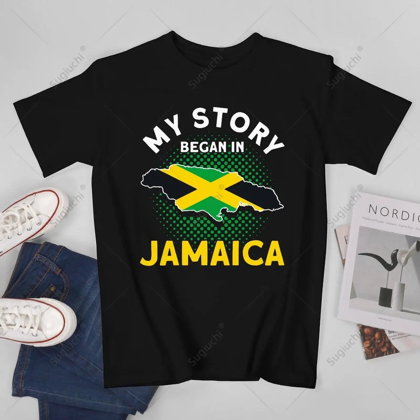 My Story Began Jamaican T-shirt