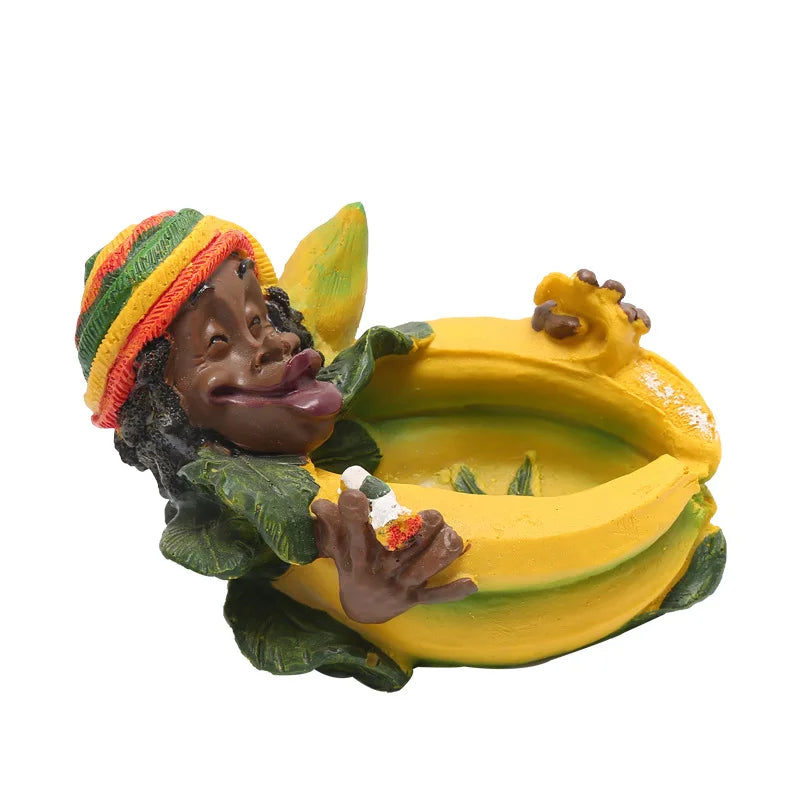 Jamaican Resin Ashtray Gift