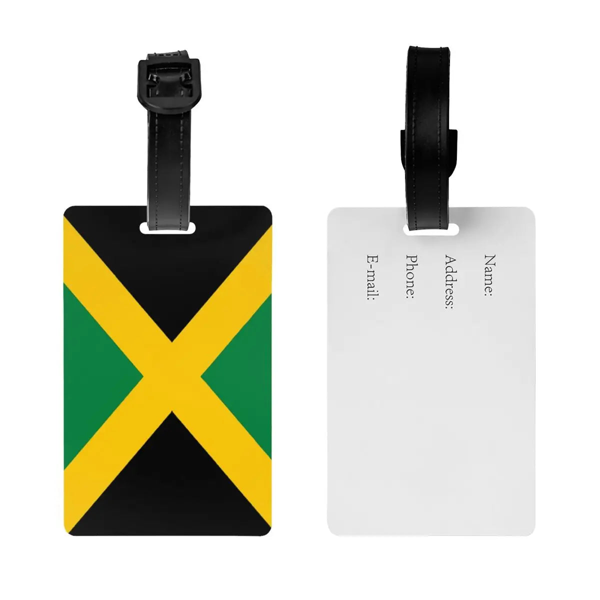 Jamaican Flag Luggage Tag