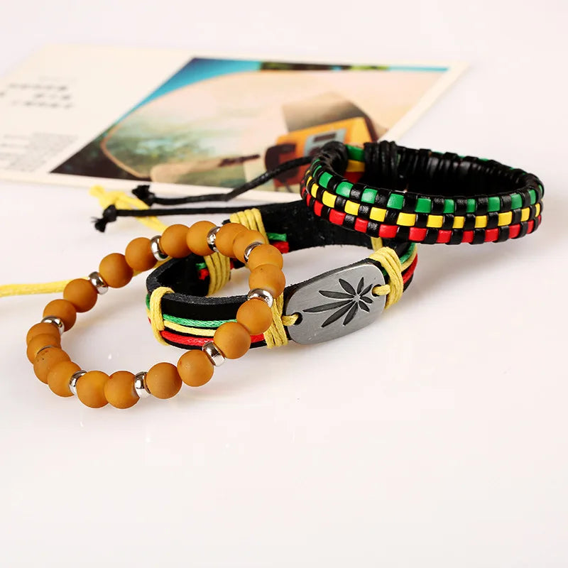 Jamaica Leather Bracelet Gift