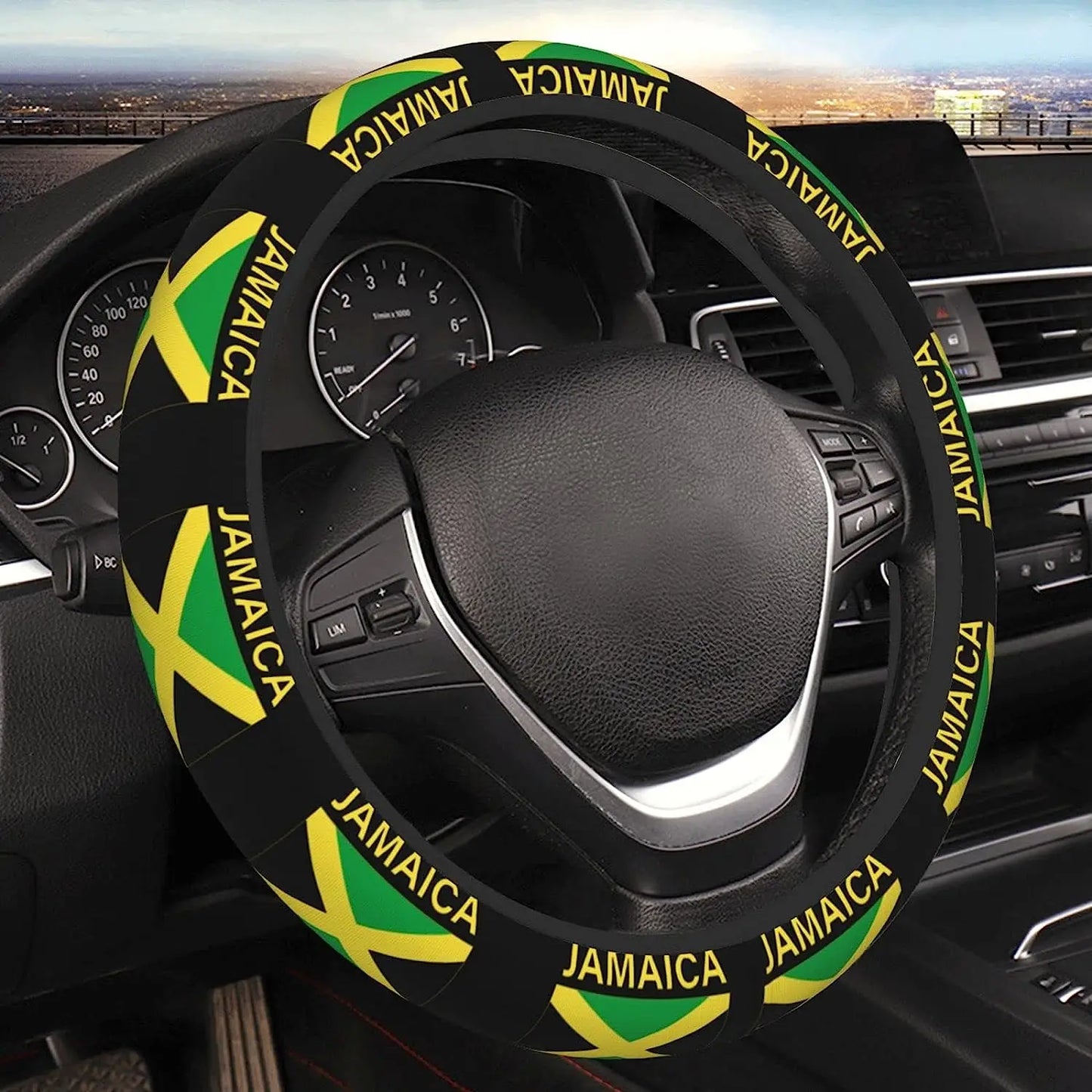 Jamaica Steering Wheel Cover