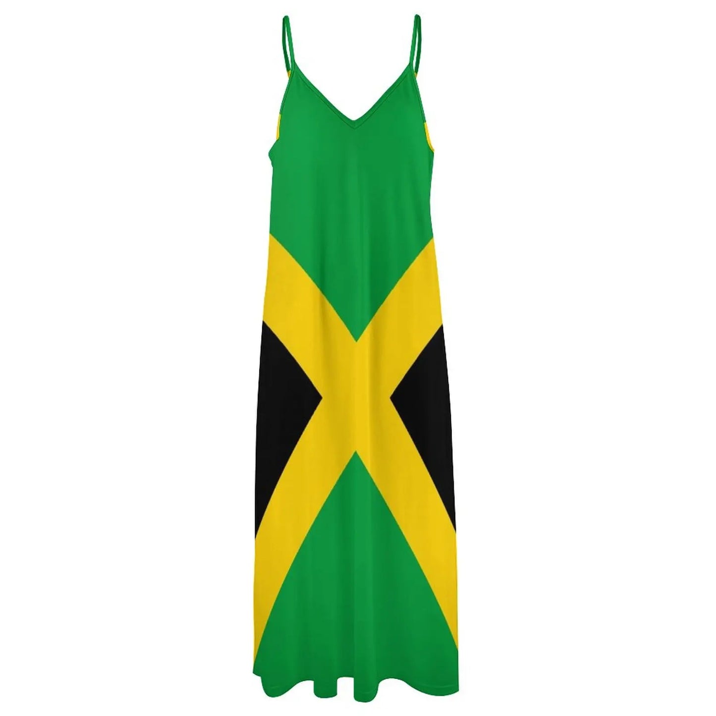 Jamaican Festival Sleeveless Dress