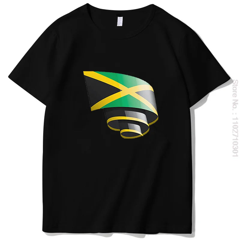 Curled Jamaican Flag T-shirt