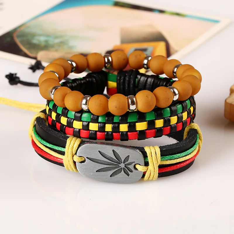 Jamaica Leather Bracelet Gift