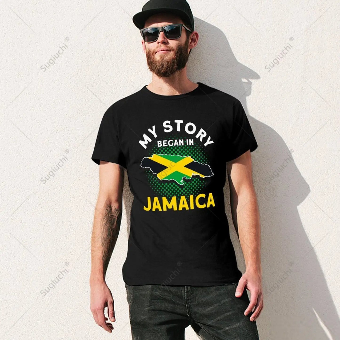 My Story Began Jamaican T-shirt