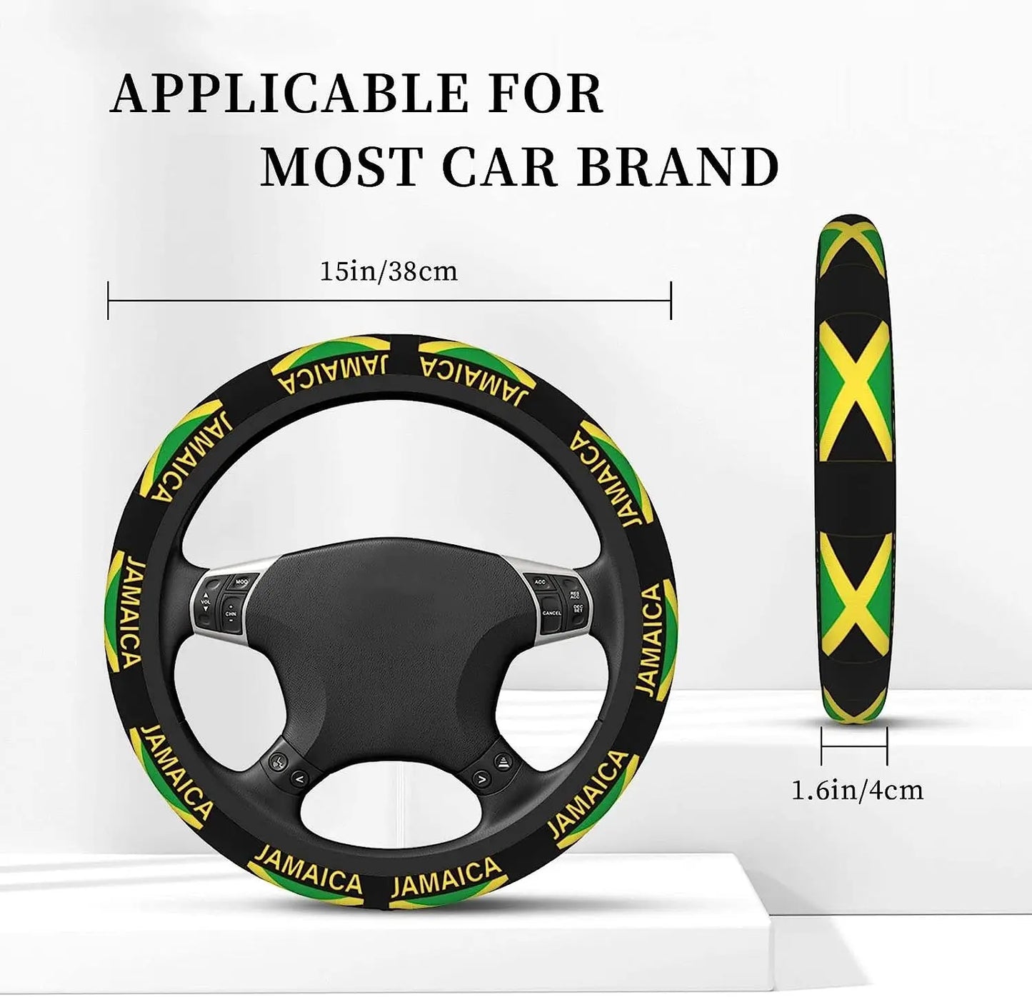 Jamaica Steering Wheel Cover