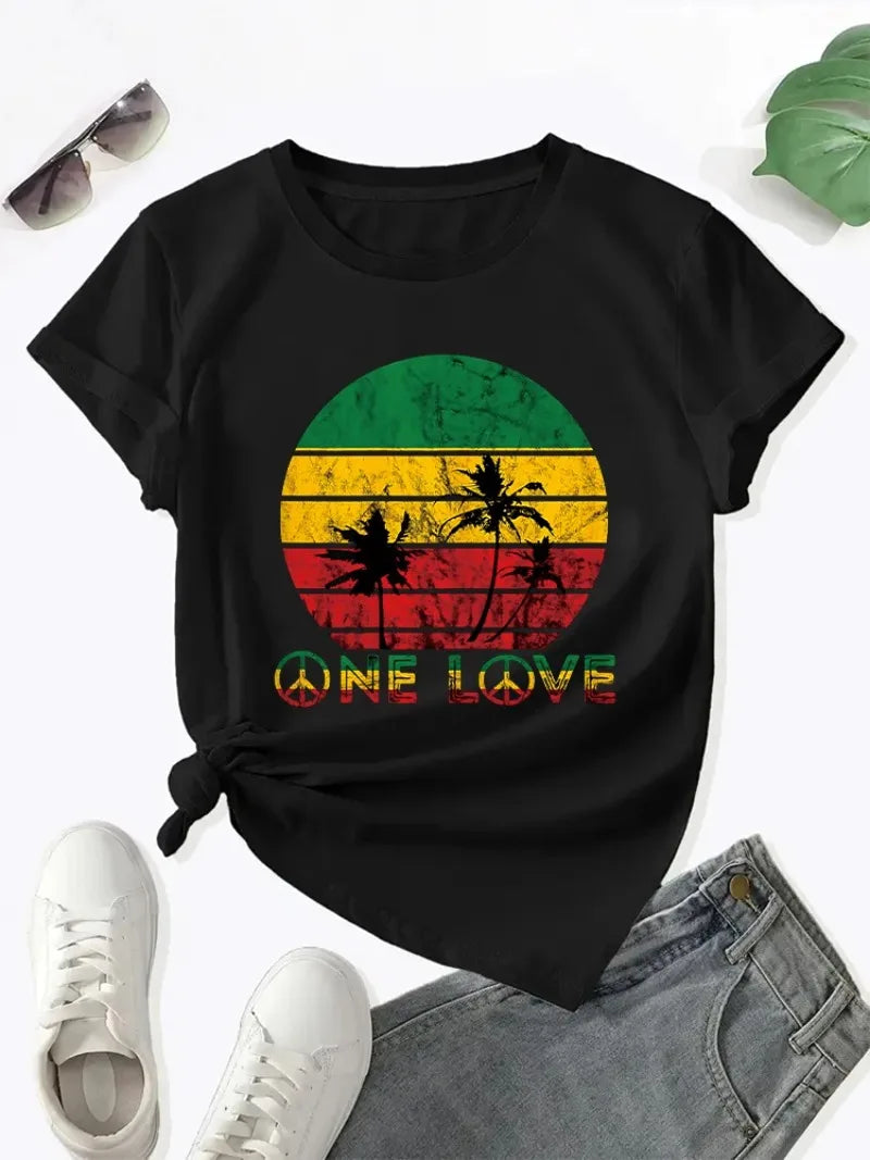 Reggae One Love Tops