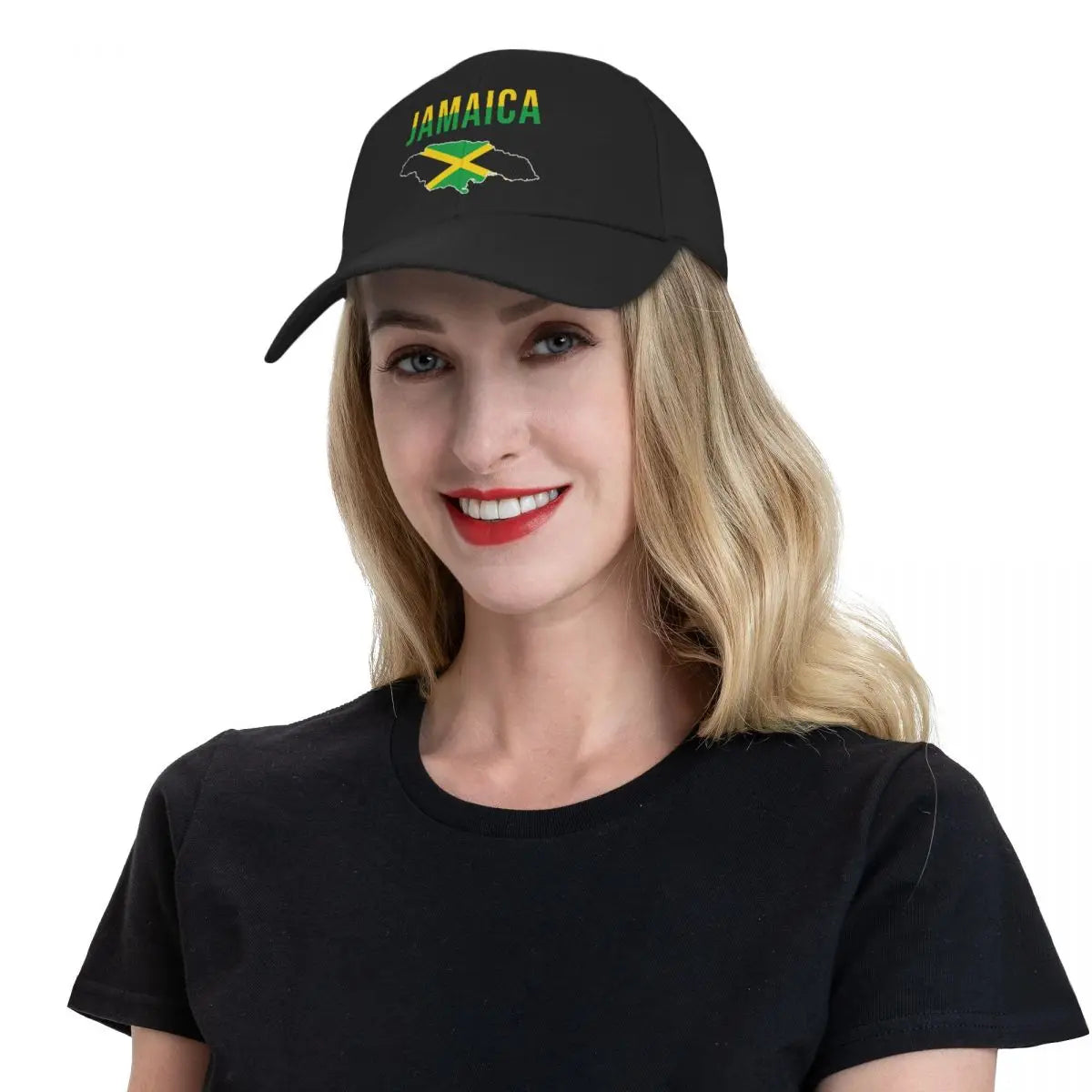 Jamaica Map Sports Cap