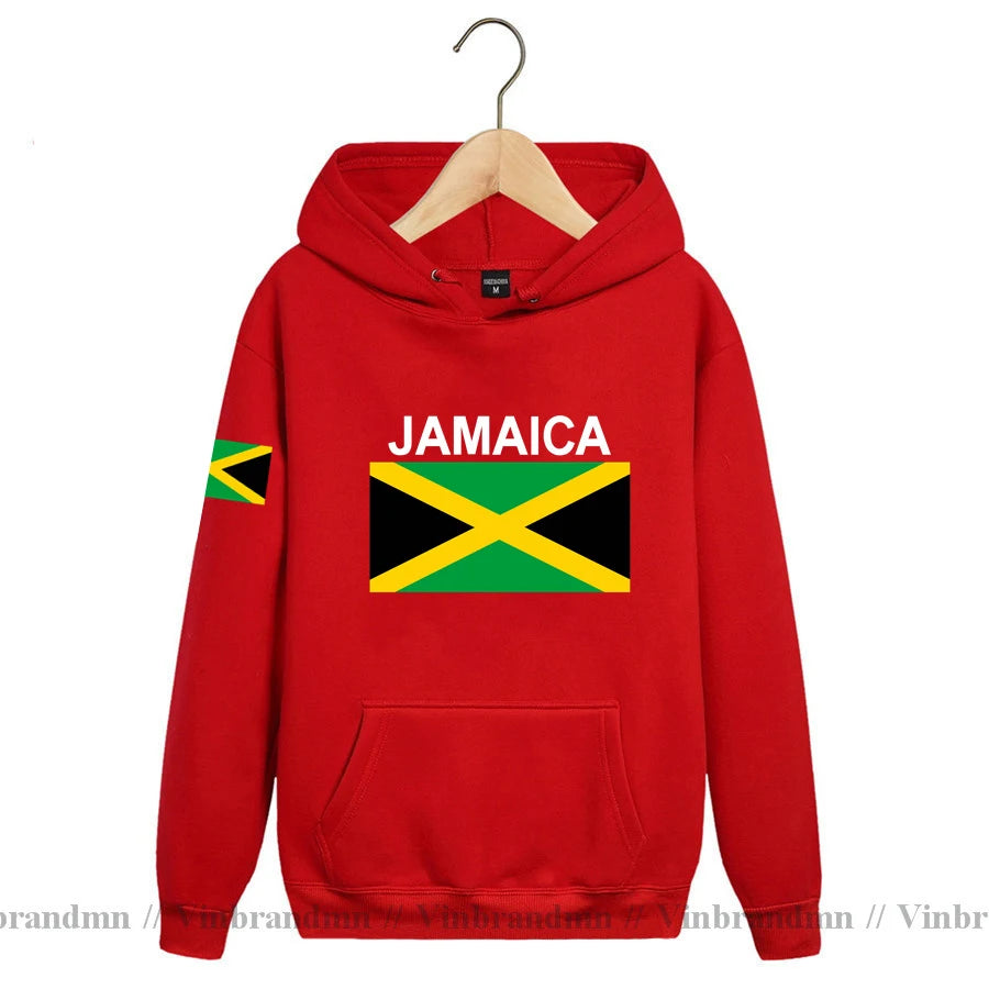 Jamaica Flag Pullover Sweatshirt