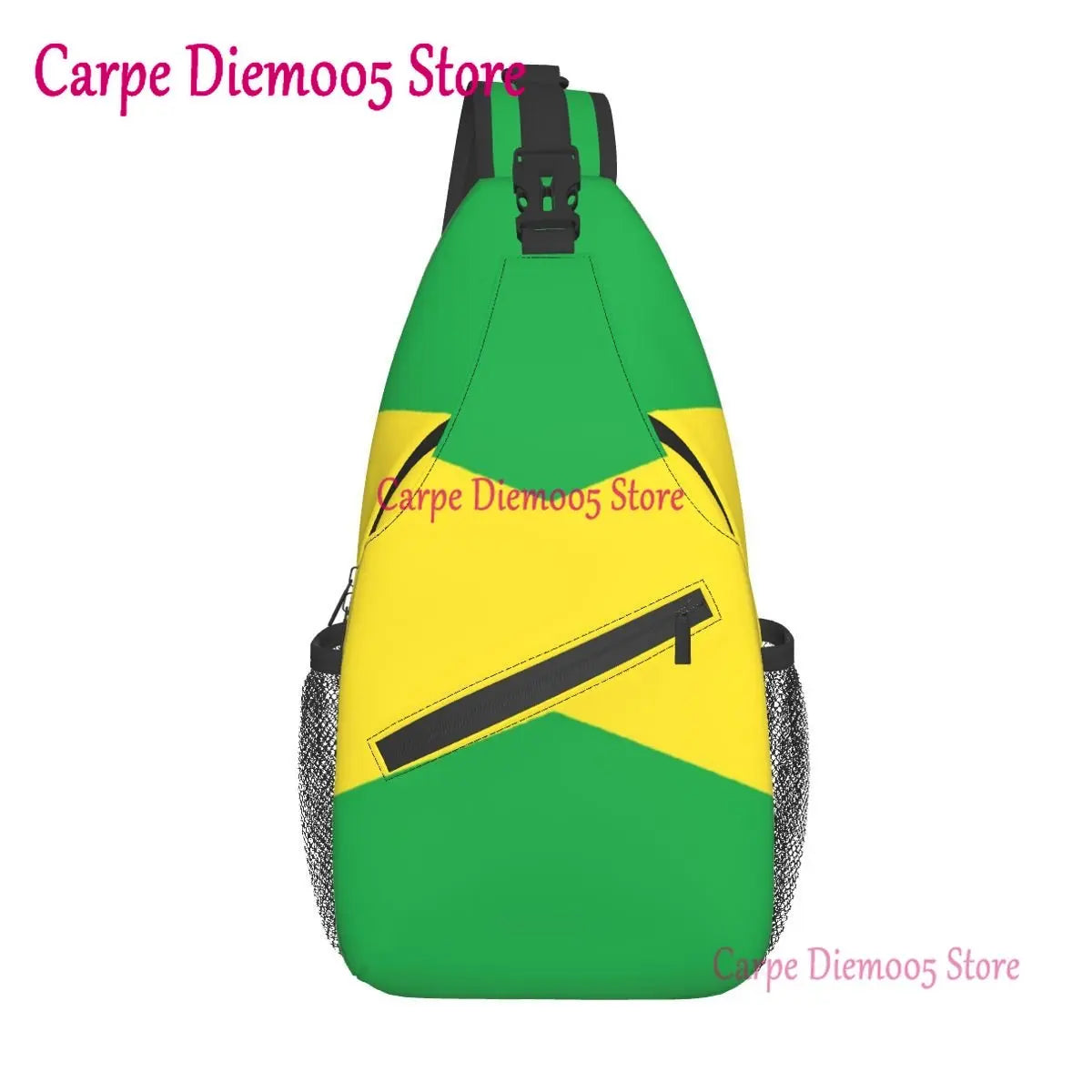 Jamaica Flag Crossbody Backpack