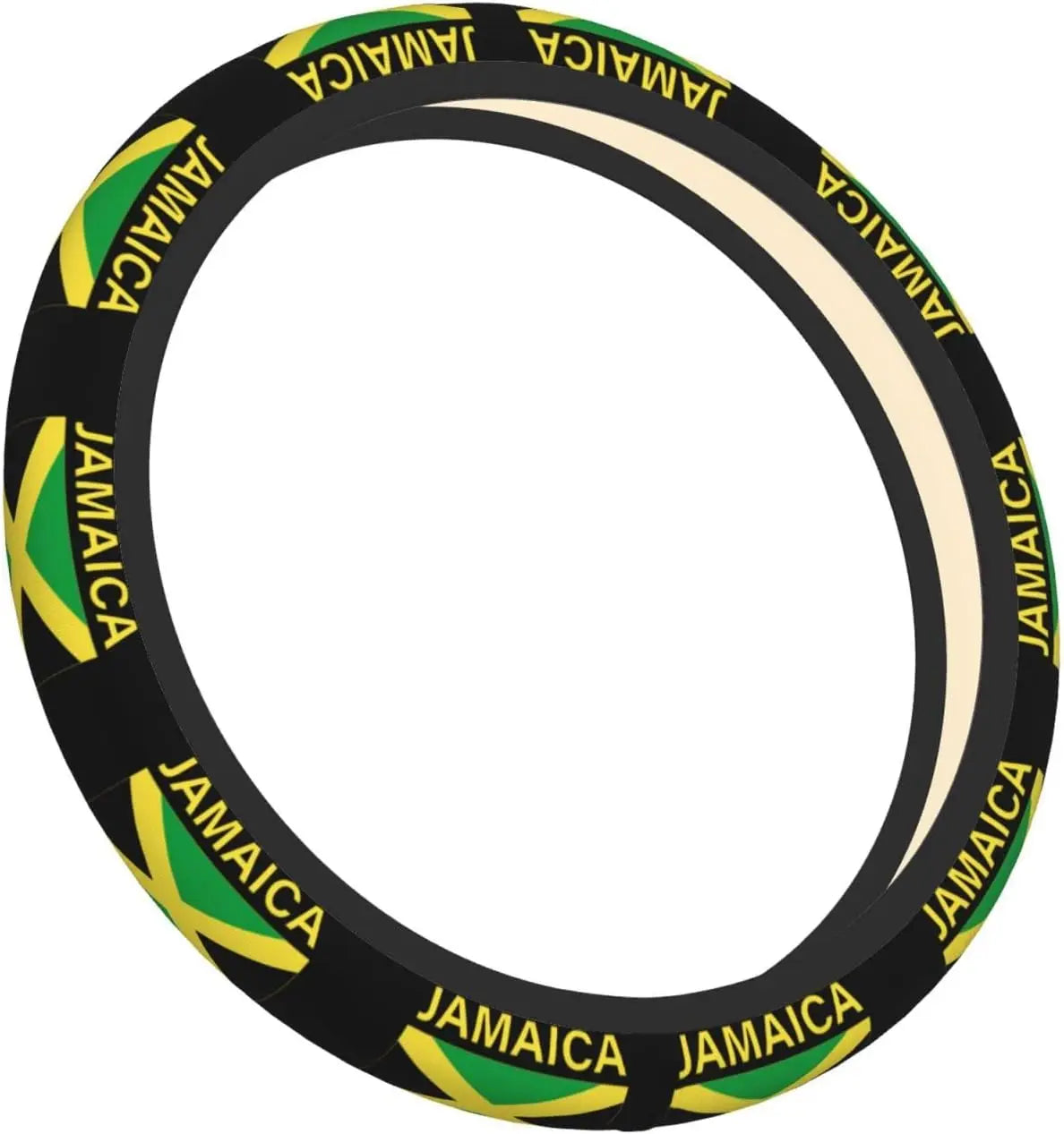 Jamaica Steering Wheel Cover