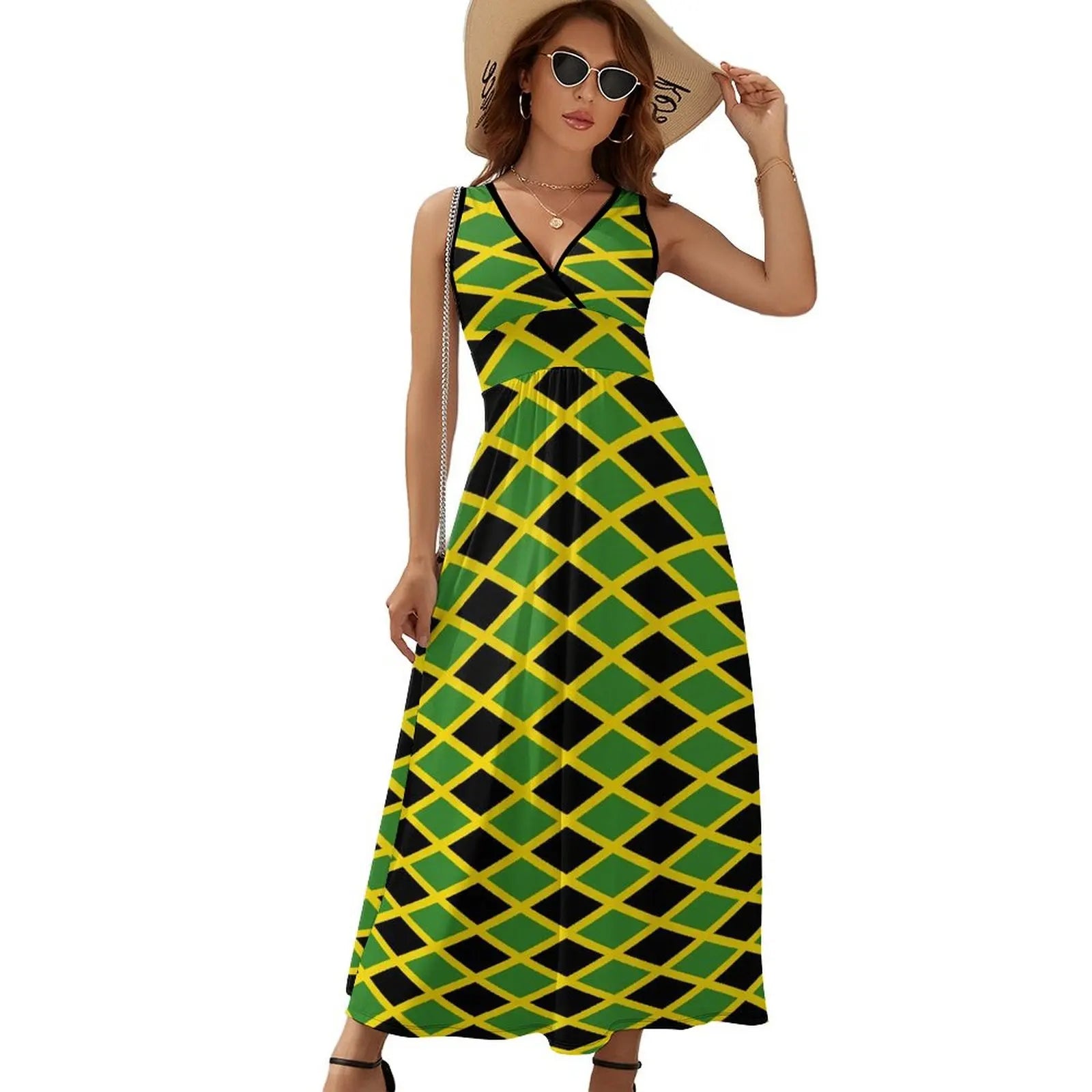 jamaican maxi dress Jamaican One Love Dress – Gifts of Jamaica