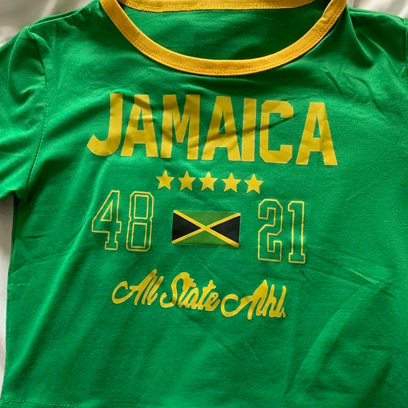 Women Jamaica Summer Tops