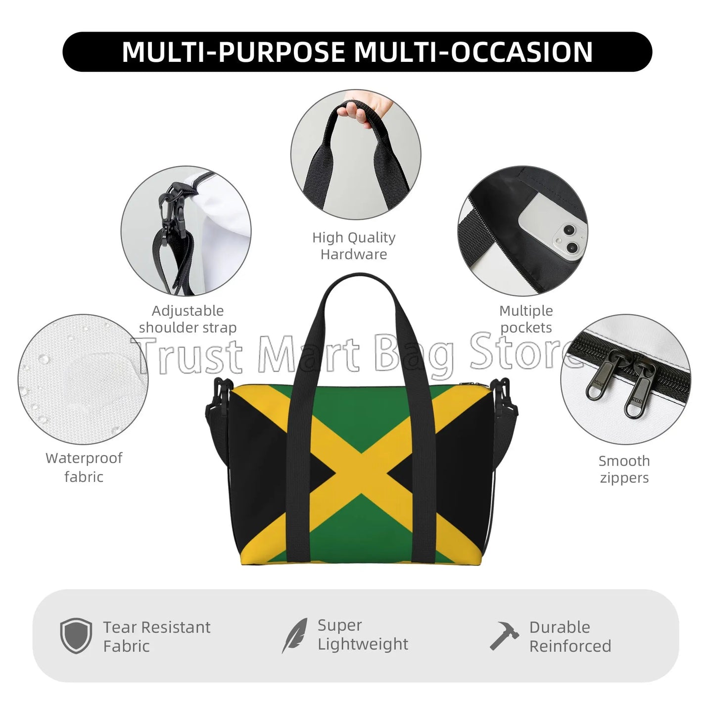 Flag of Jamaica Handbag