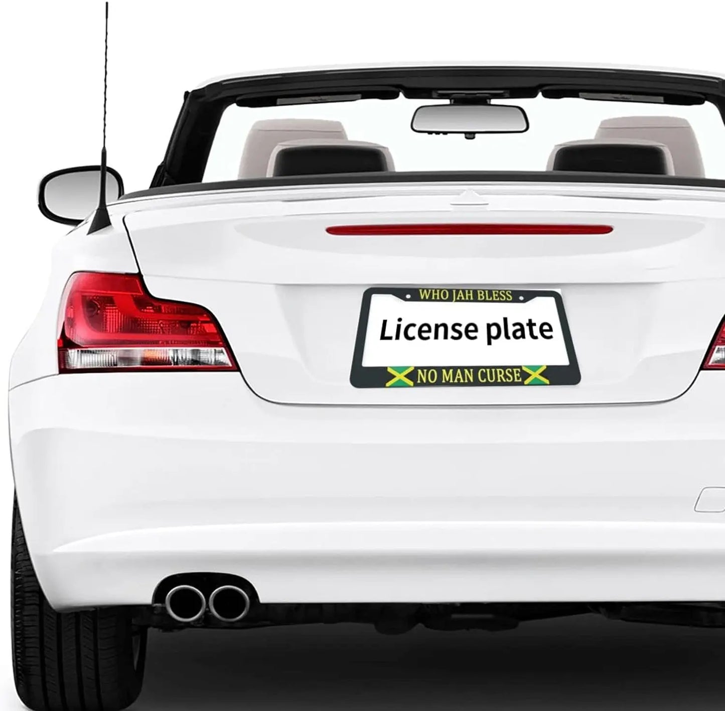 Jamaica License Plate Frame