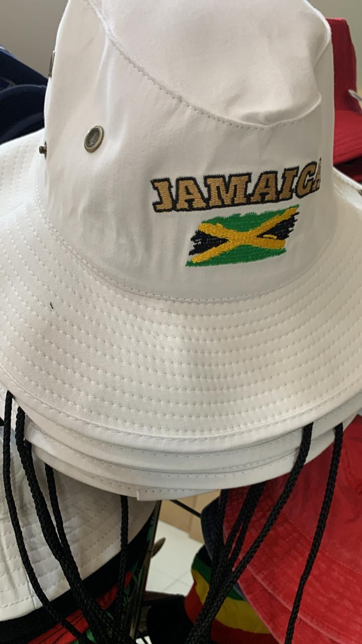 Jamaica Flag String Bucket Hat