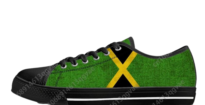 Jamaican Flag Casual Sneakers